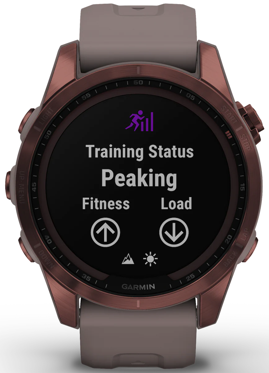 Garmin Watch Fenix 7S Sapphire Solar Dark Bronze Titanium D - Image 5