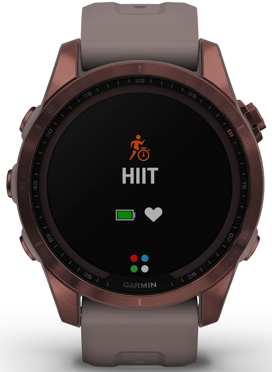 Garmin Watch Fenix 7S Sapphire Solar Dark Bronze Titanium D - Image 7