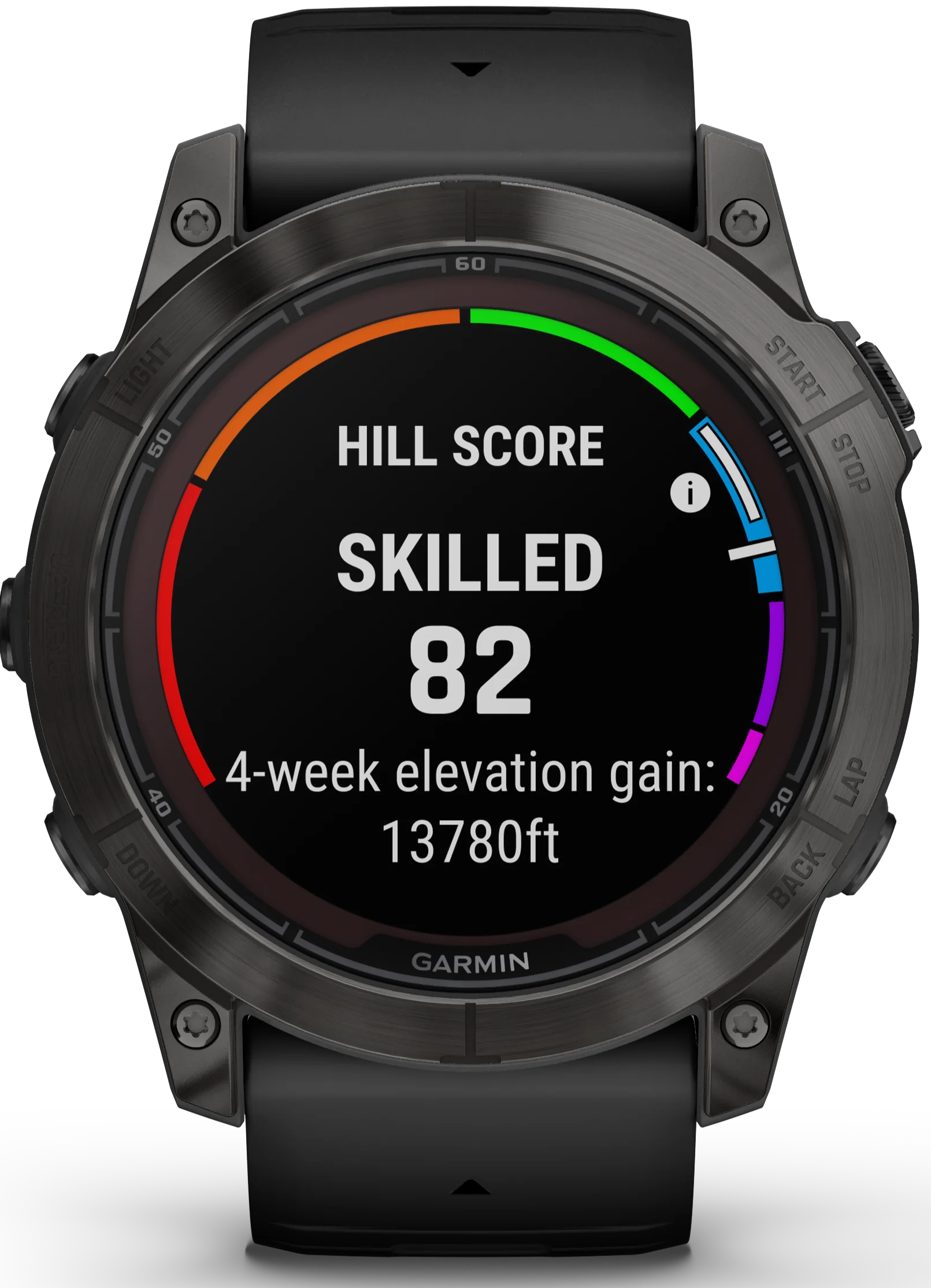 Garmin Fenix 7X Pro Sapphire Solar Carbon Grey Titanium Watch - Image 5