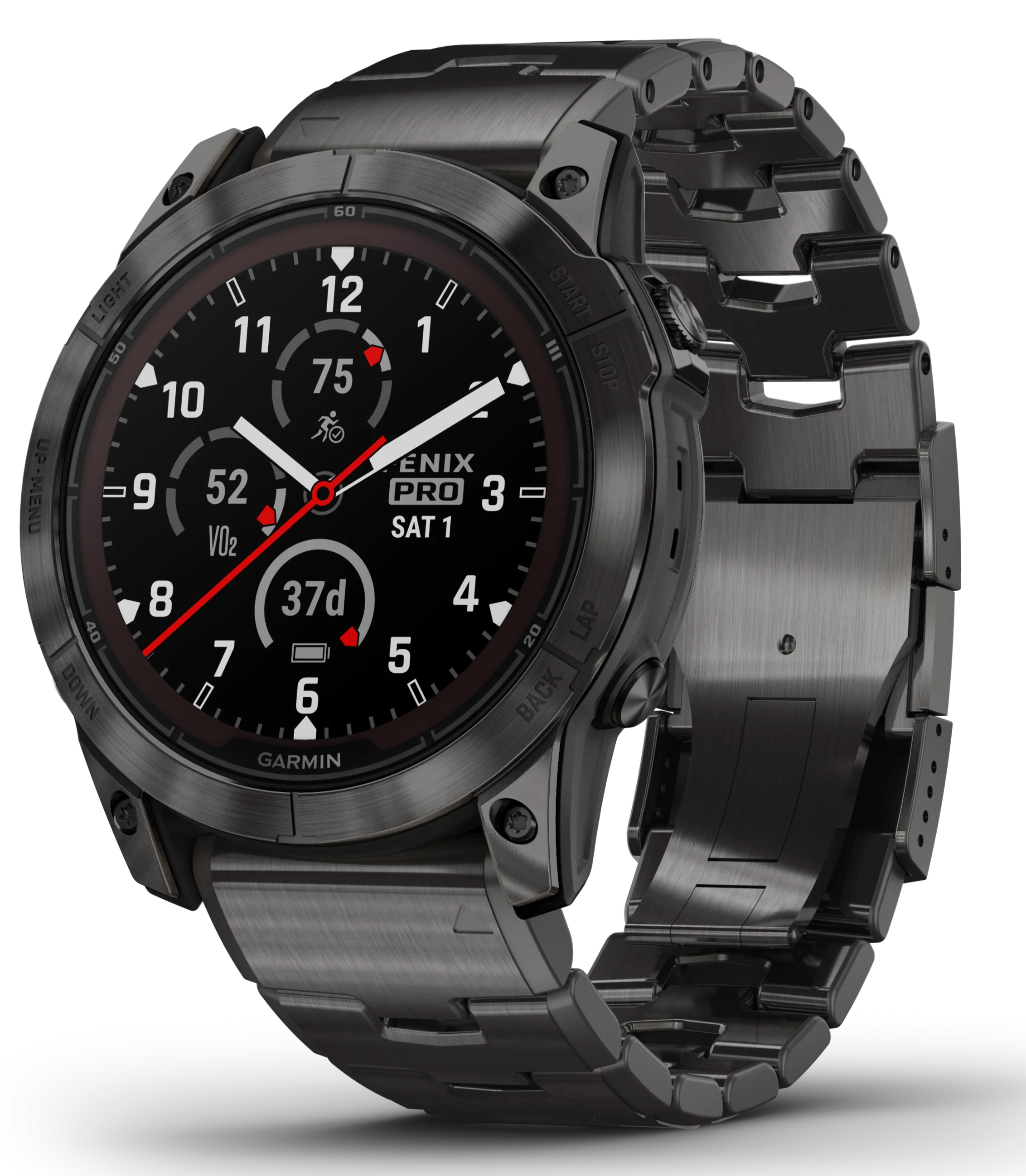 Garmin Fenix 7X Pro Sapphire Solar Carbon Grey Titanium D