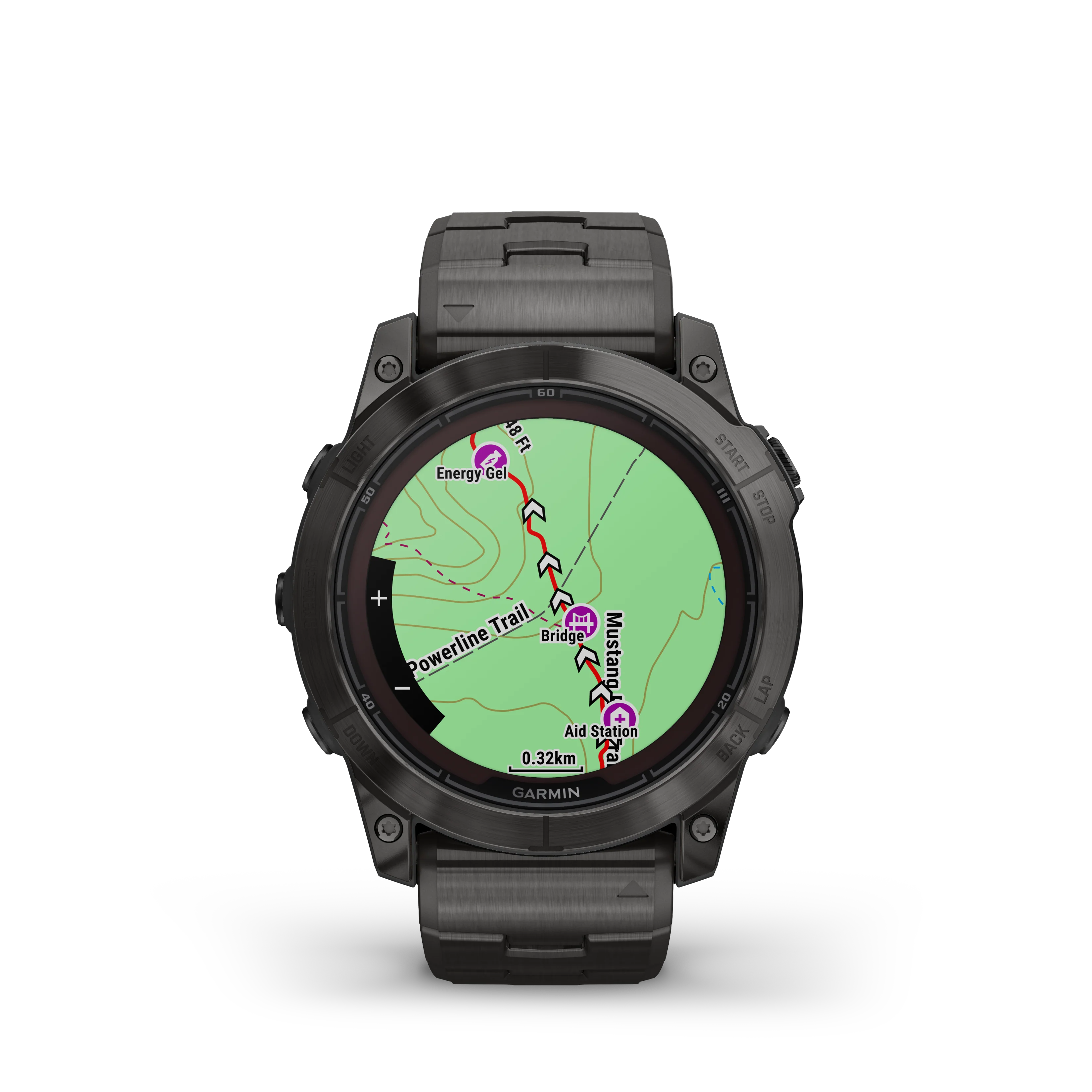Garmin Fenix 7X Pro Sapphire Solar Carbon Grey Titanium D - Image 4