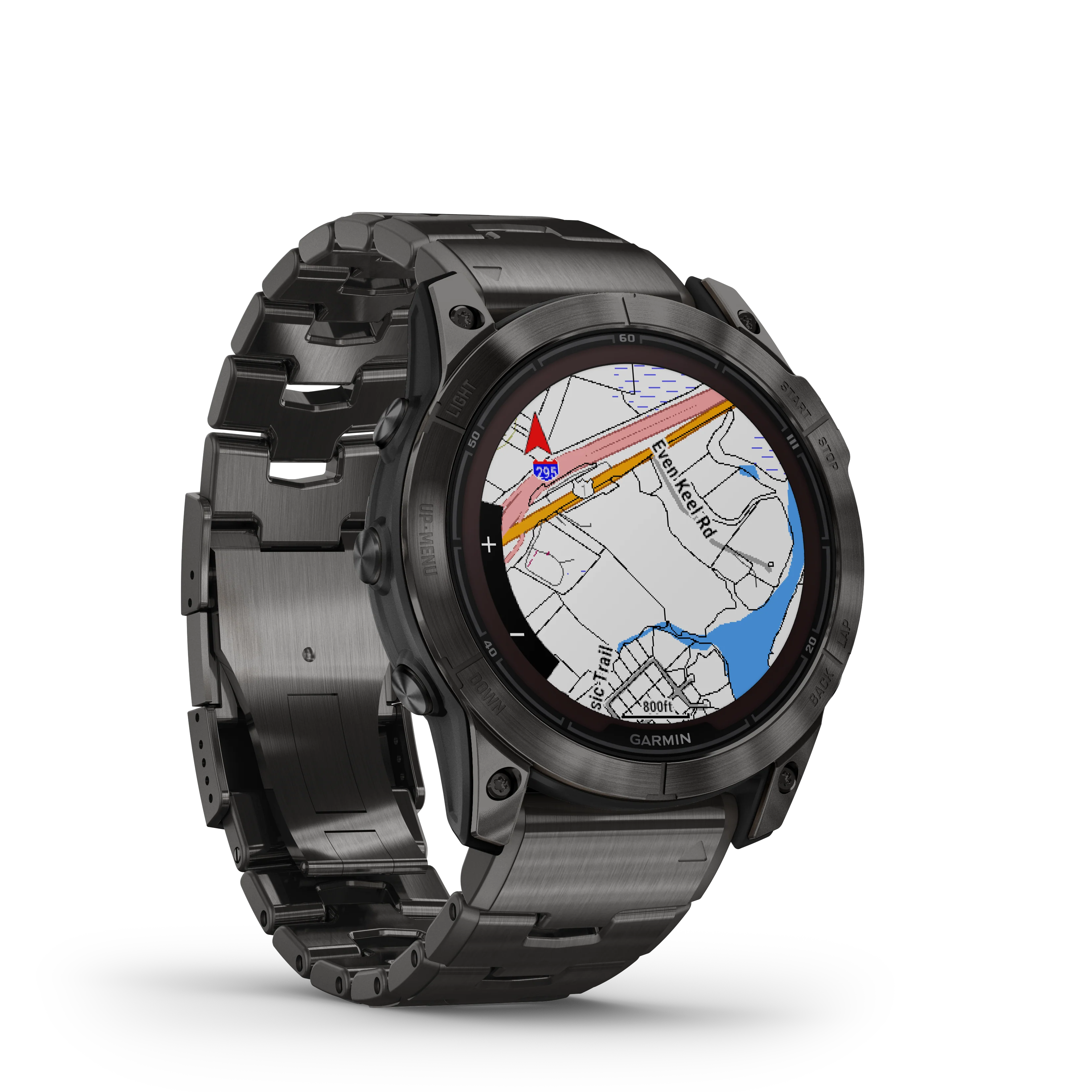 Garmin Fenix 7X Pro Sapphire Solar Carbon Grey Titanium D - Image 6