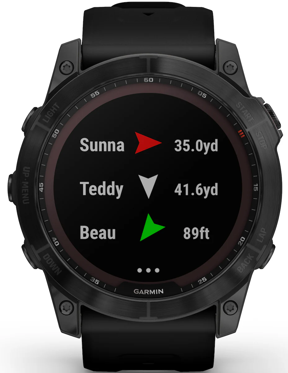 Garmin Watch Fenix 7X Sapphire Solar Black Titanium D - Image 2