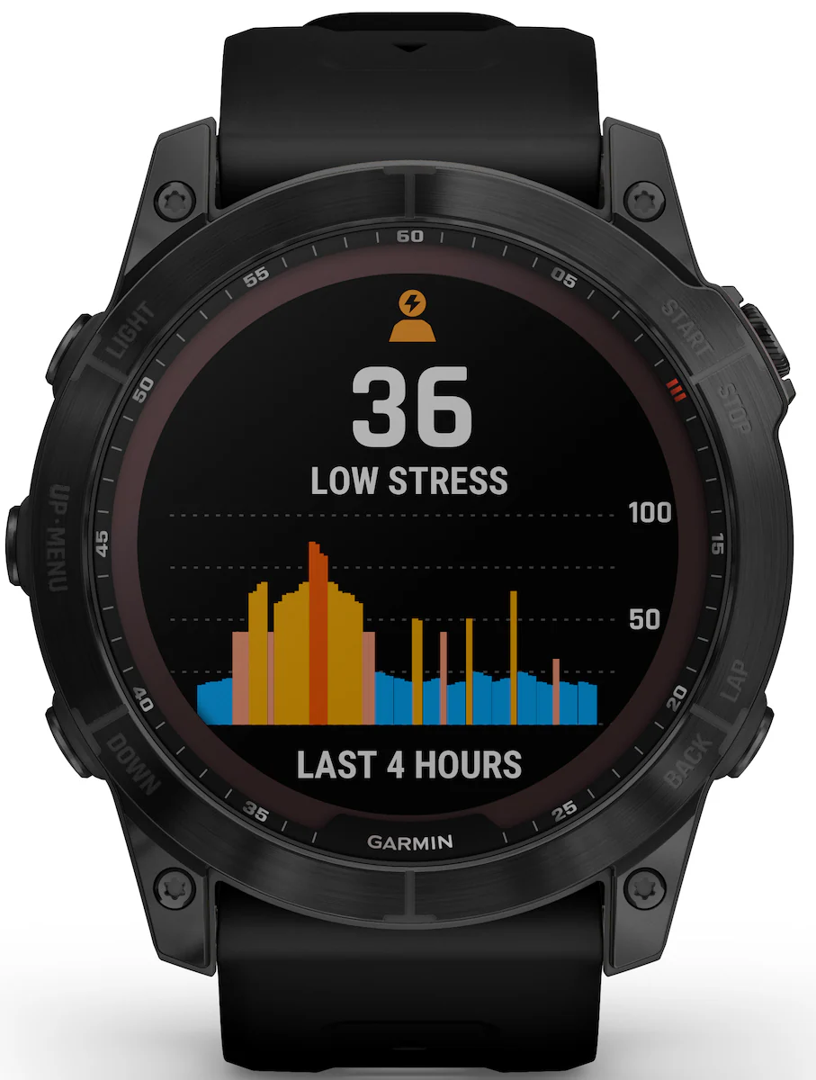 Garmin Watch Fenix 7X Sapphire Solar Black Titanium D - Image 5