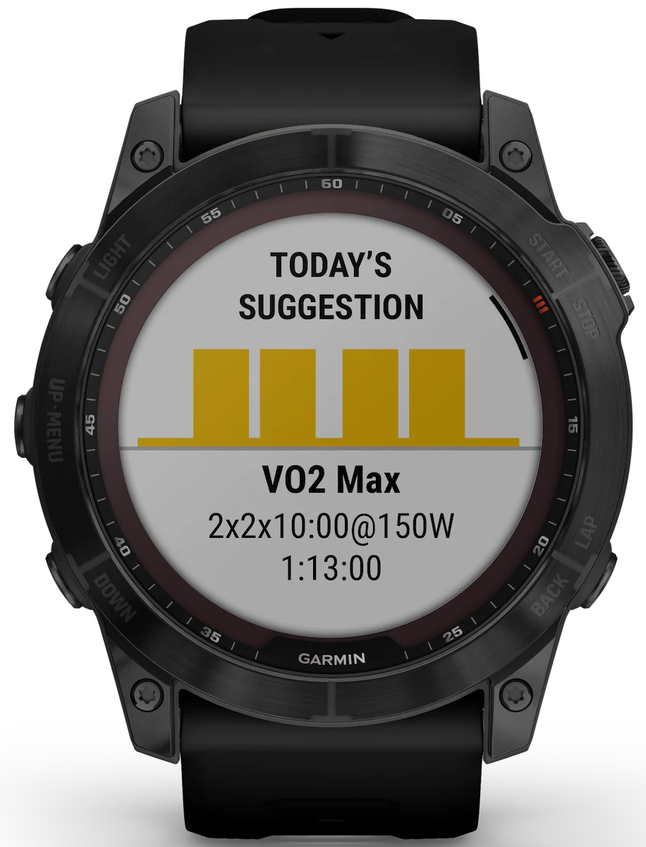 Garmin Watch Fenix 7X Sapphire Solar Black Titanium D - Image 7