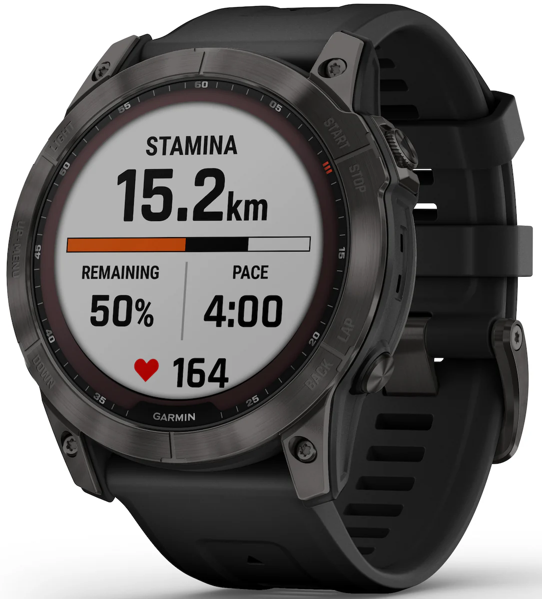Garmin Watch Fenix 7X Sapphire Carbon Grey Titanium D
