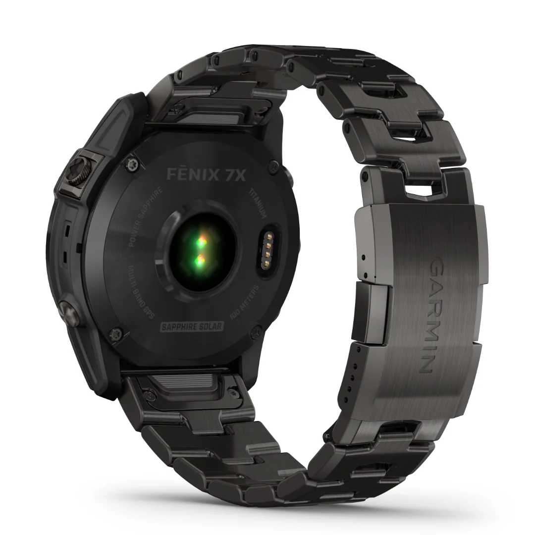 Garmin Watch Fenix 7X Sapphire Solar Carbon Grey Titanium - Image 11