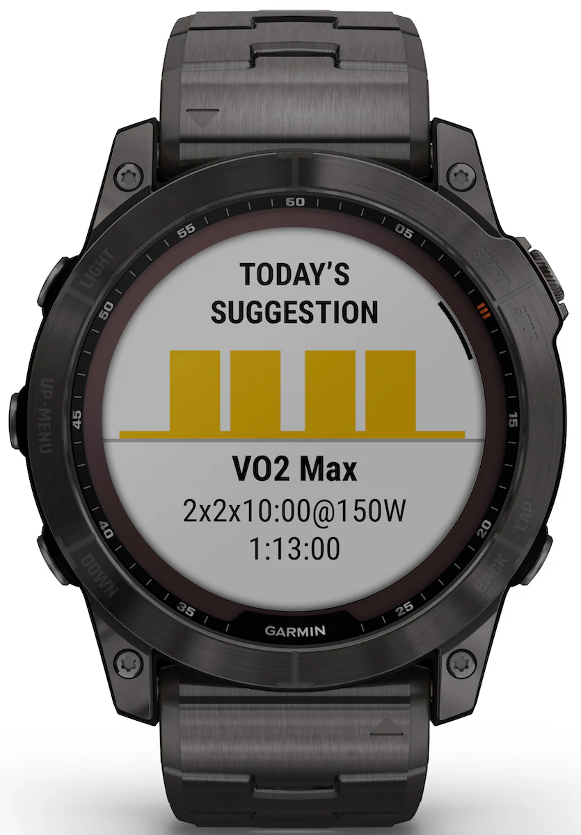 Garmin Watch Fenix 7X Sapphire Solar Carbon Grey Titanium - Image 7
