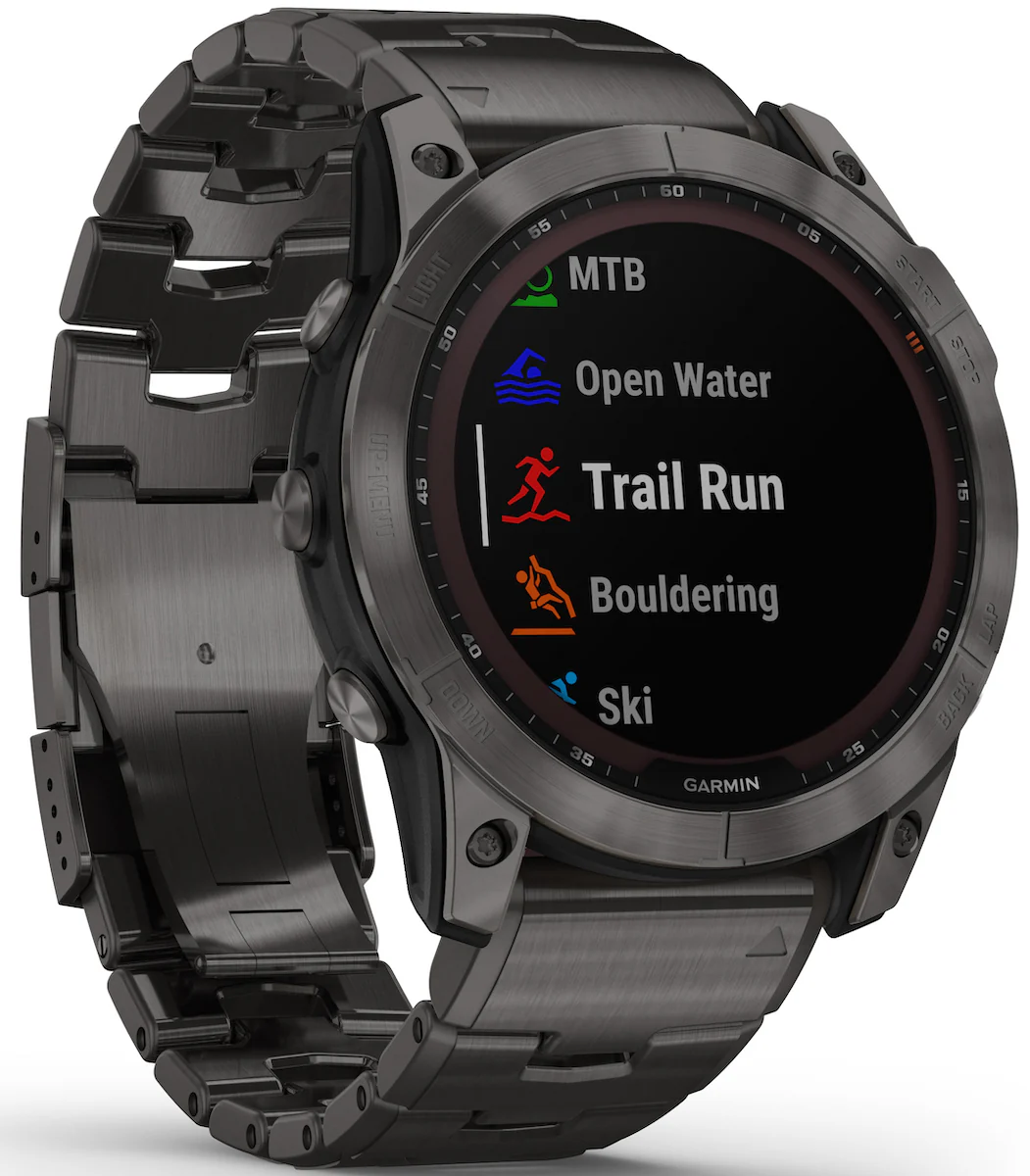 Garmin Watch Fenix 7X Sapphire Solar Carbon Grey Titanium - Image 8