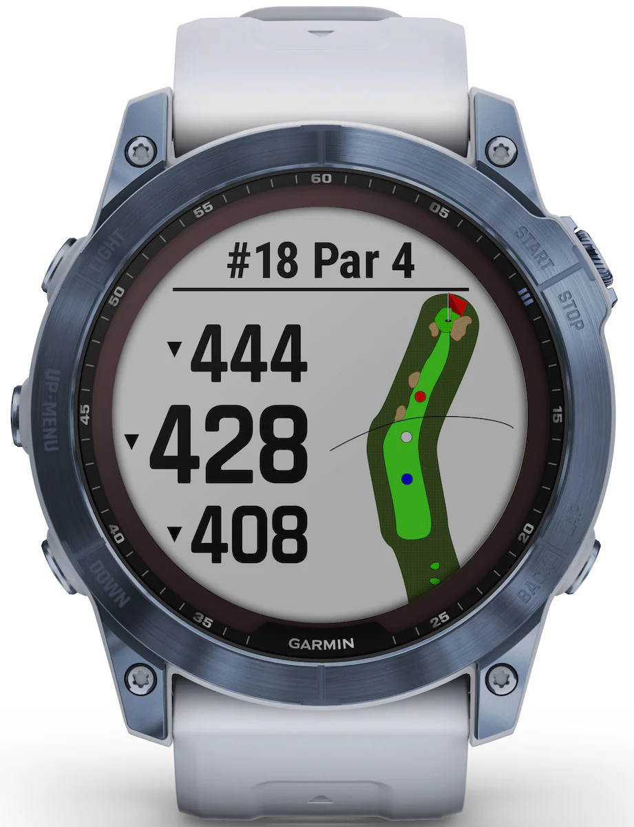Garmin Watch Fenix 7X Sapphire Solar Whitestone Titanium - Image 3