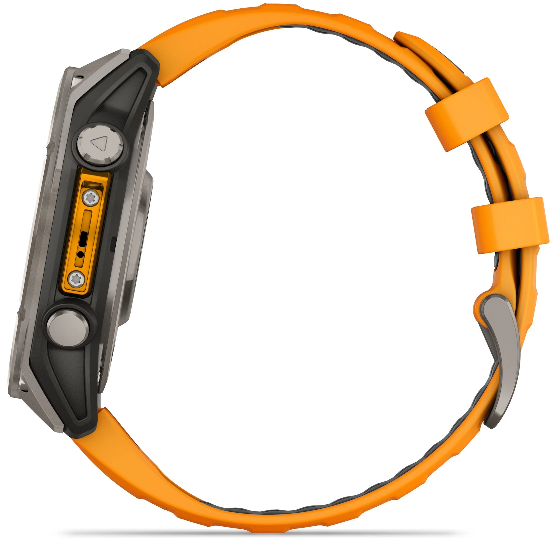 Garmin Fenix 8 47mm Sapphire AMOLED Titanium Spark Orange Graphite Silicone Watch - Image 11