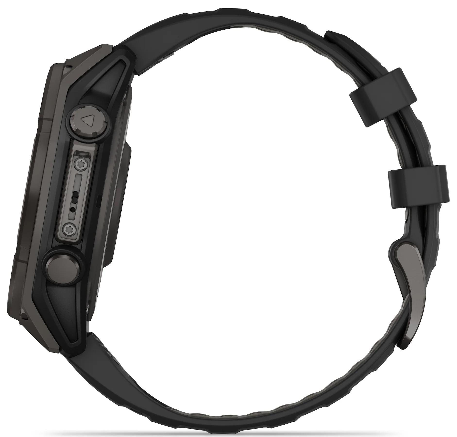 Garmin Fenix 8 47mm Sapphire Solar Carbon Grey DLC Titanium Black Pebble Grey Silicone Watch - Image 11