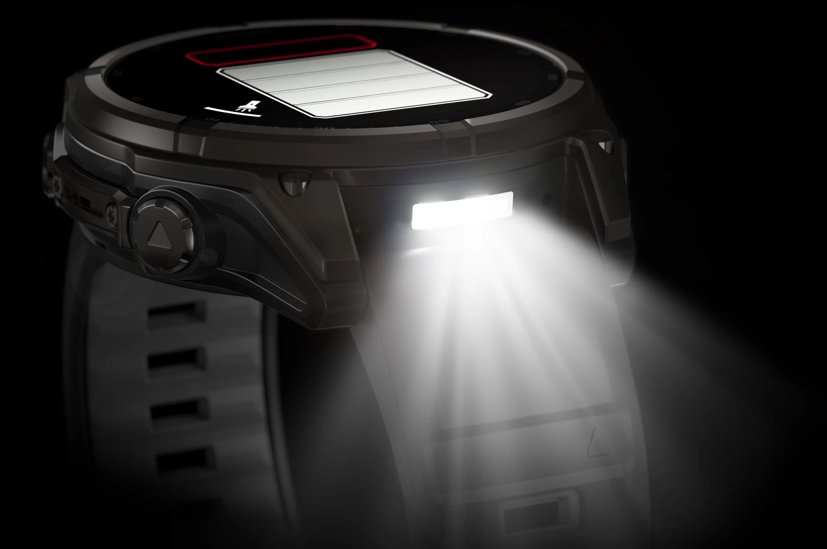 Garmin Fenix 8 47mm Sapphire Solar Carbon Grey DLC Titanium Black Pebble Grey Silicone Watch - Image 13