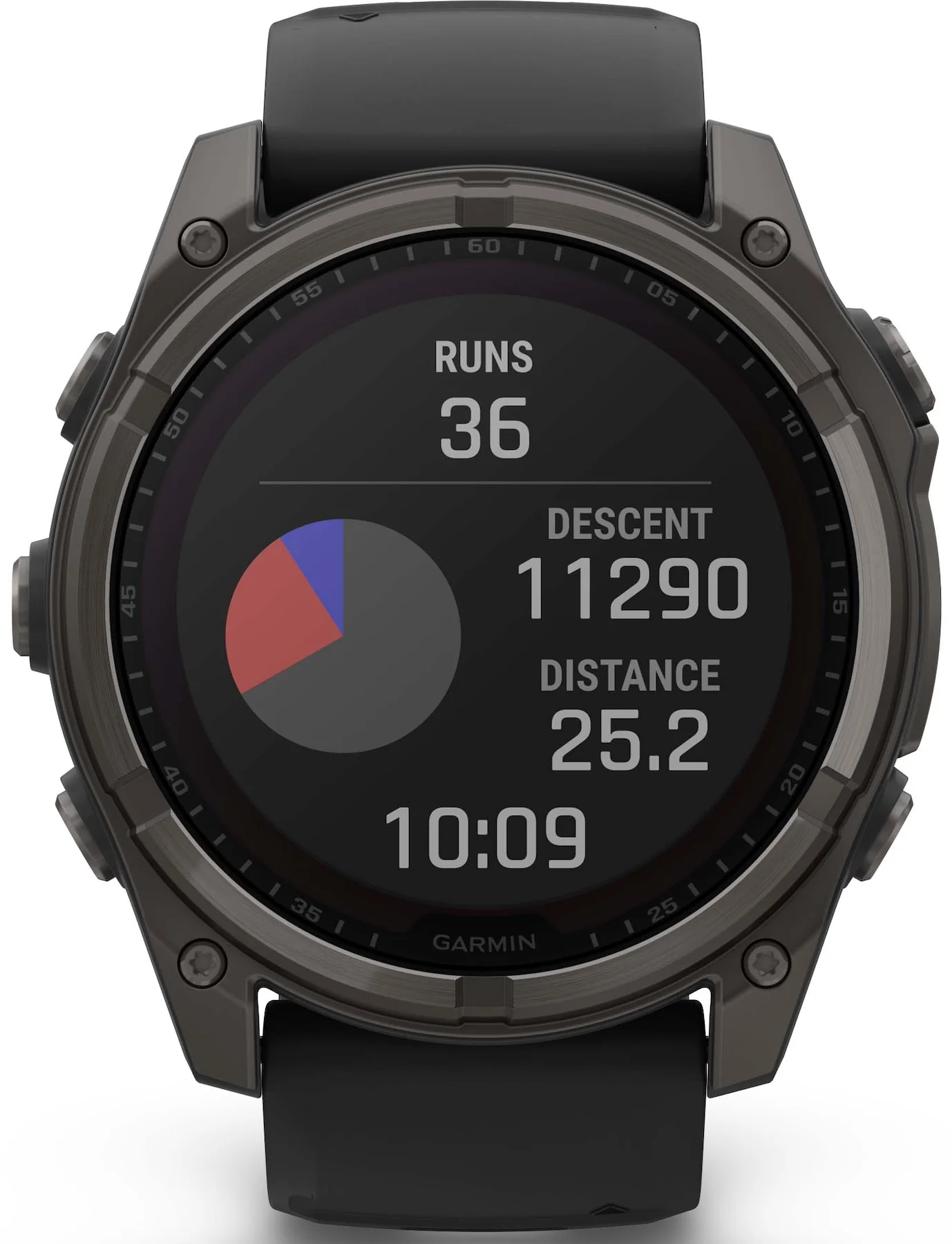 Garmin Fenix 8 51mm Sapphire Solar Carbon Grey DLC Titanium Black Pebble Grey Silicone Watch - Image 4