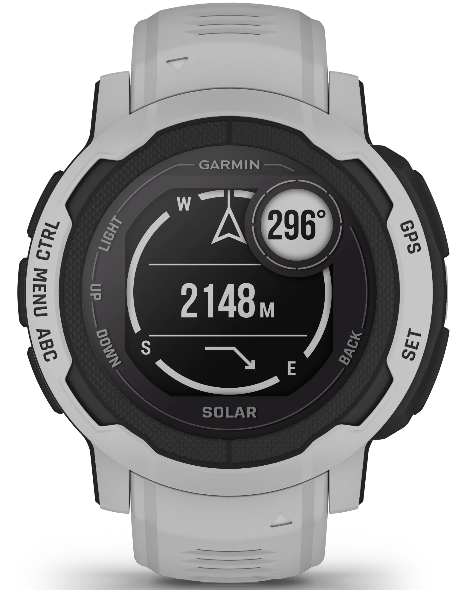 Garmin Instinct 2 Solar GPS Mist Gray Smartwatch - Image 2