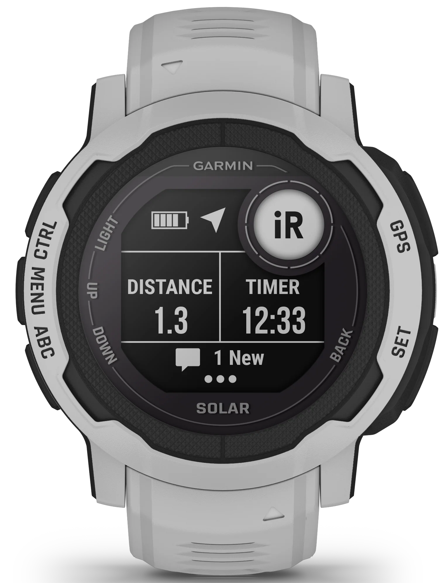 Garmin Instinct 2 Solar GPS Mist Gray Smartwatch - Image 3