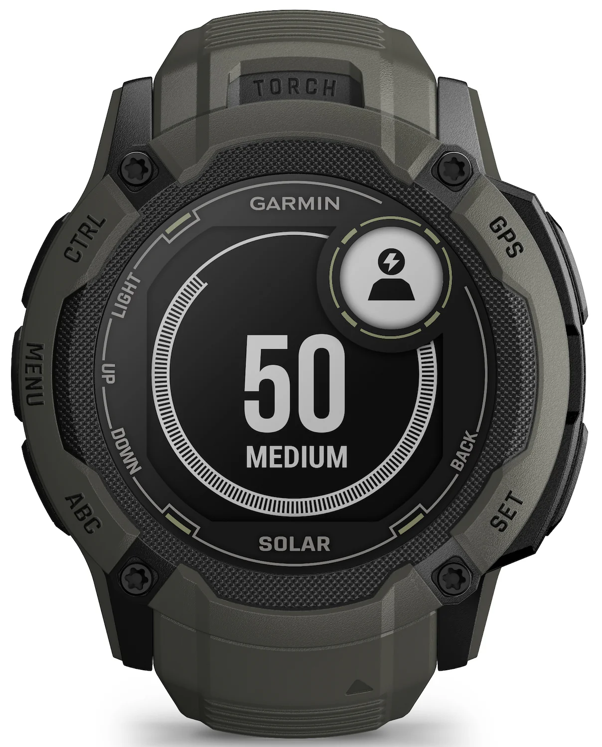 Garmin Instinct 2X Solar Moss Watch - Image 3