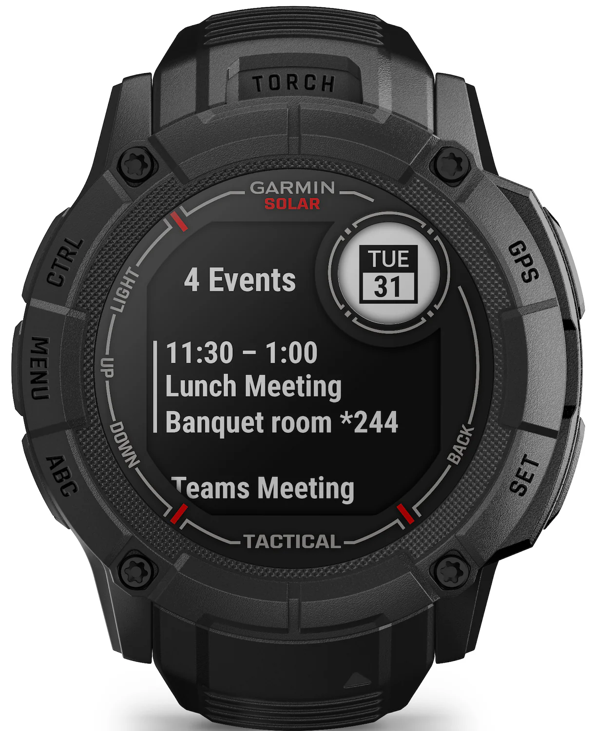 Garmin Instinct 2X Solar Tactical Edition Black D - Image 9