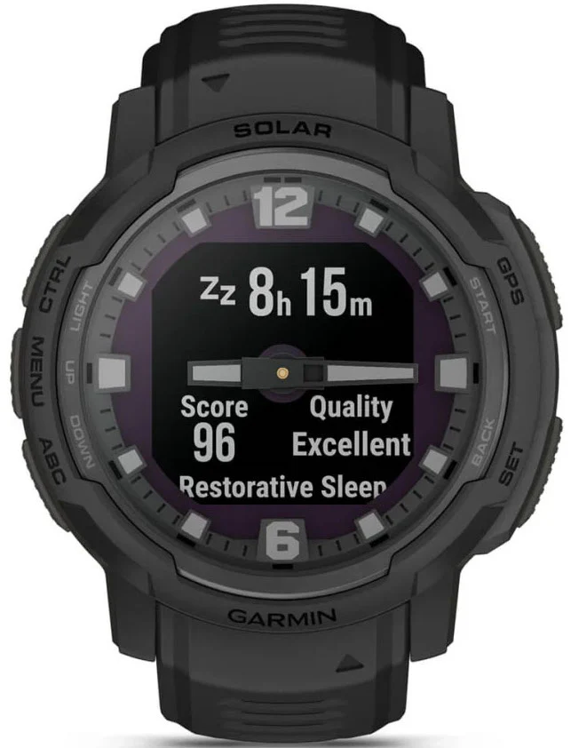 Garmin Instinct Crossover Solar Tactical Edition Black Watch - Image 10