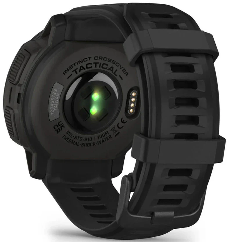 Garmin Instinct Crossover Solar Tactical Edition Black Watch - Image 2