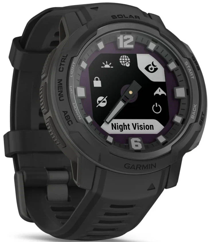 Garmin Instinct Crossover Solar Tactical Edition Black Watch - Image 5
