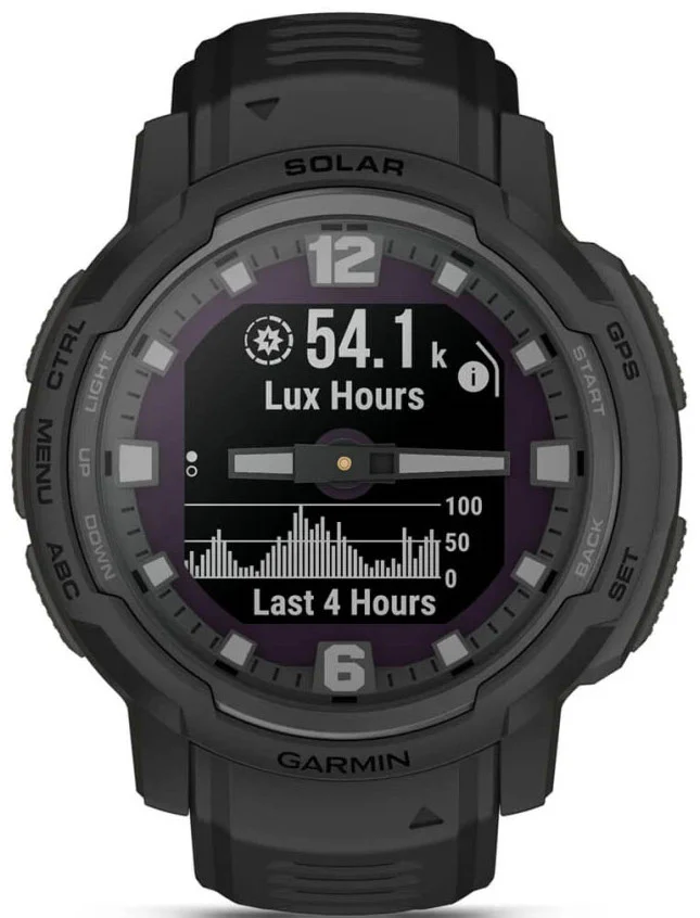 Garmin Instinct Crossover Solar Tactical Edition Black Watch - Image 6