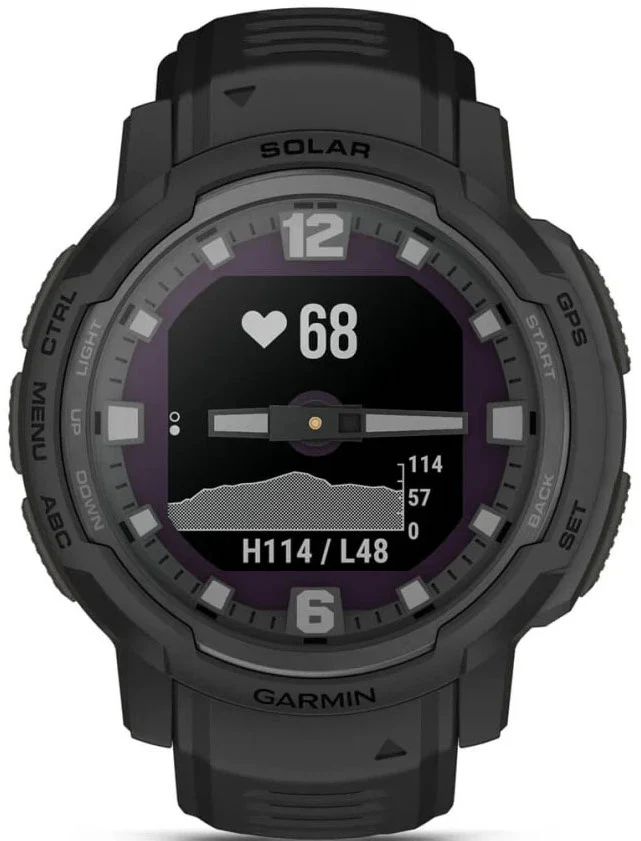 Garmin Instinct Crossover Solar Tactical Edition Black Watch - Image 7