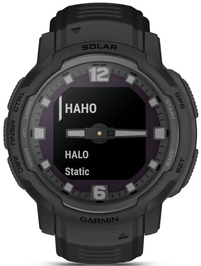 Garmin Instinct Crossover Solar Tactical Edition Black Watch - Image 8