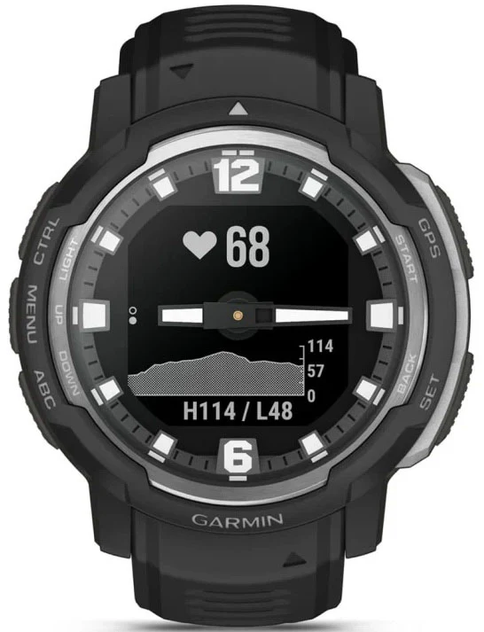 Garmin Instinct Crossover Standard Edition Black Watch - Image 4