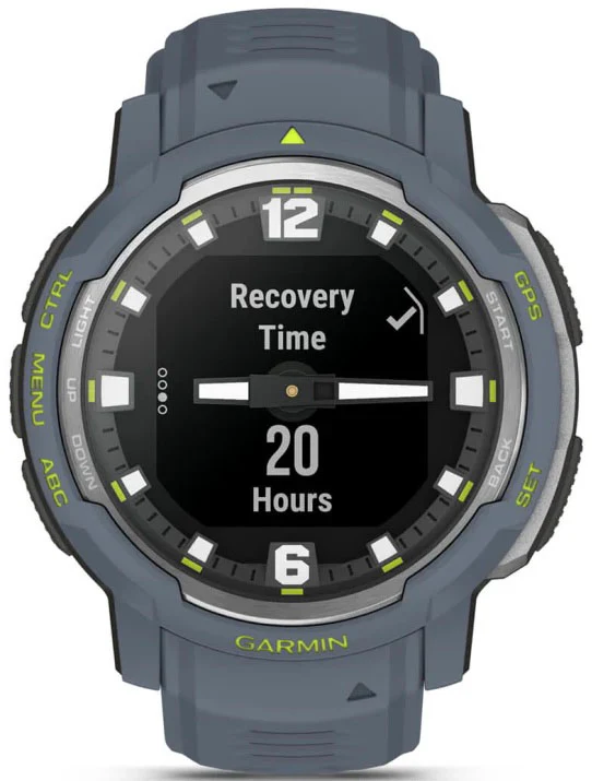 Garmin Instinct Crossover Standard Edition Blue Granite Watch - Image 5