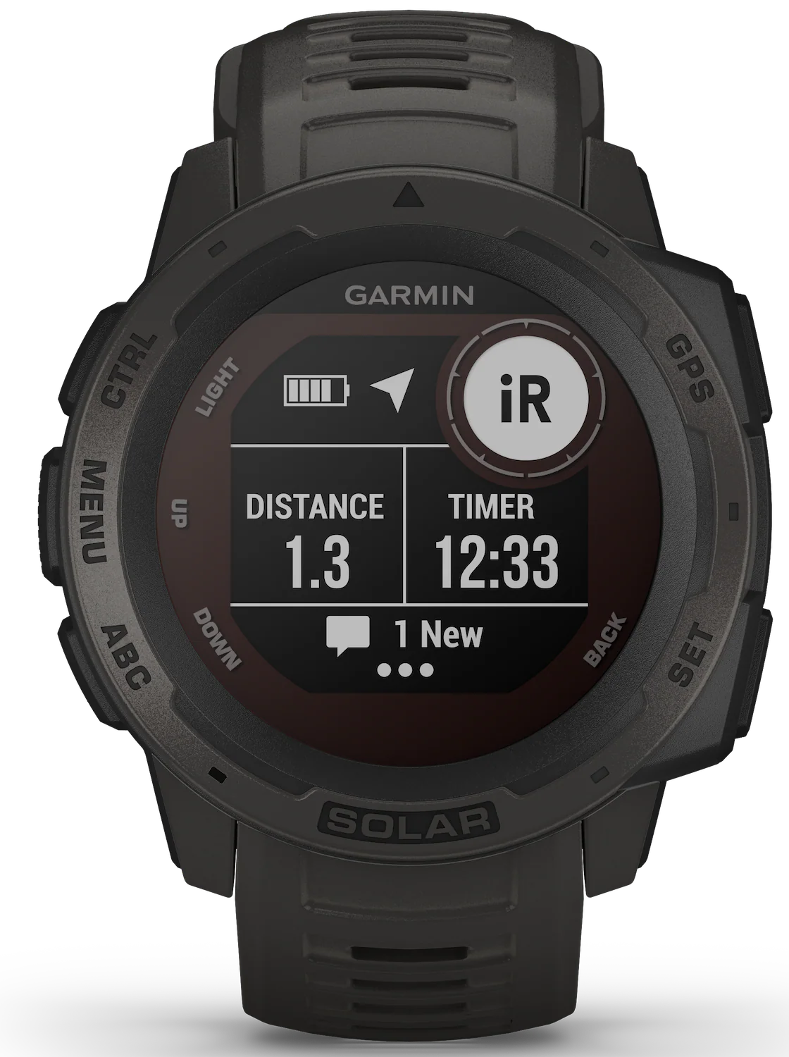 Garmin Watch Instinct Solar Graphite D - Image 2