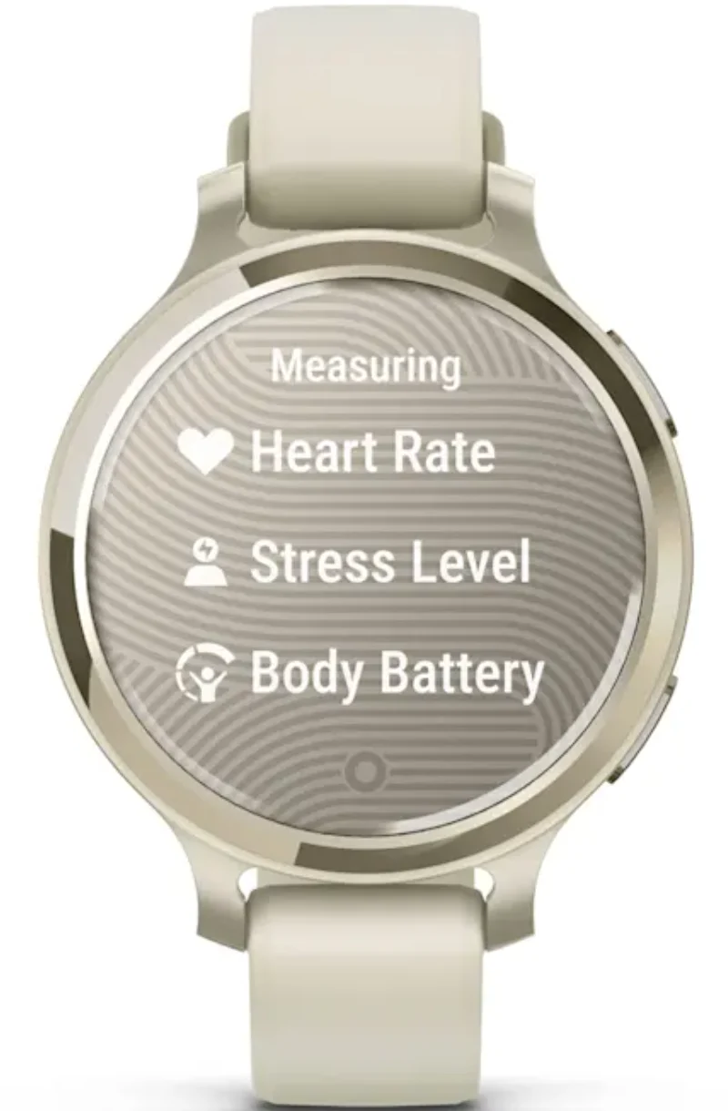 Garmin Lily 2 Active Lunar Gold and Bone Watch - Image 5