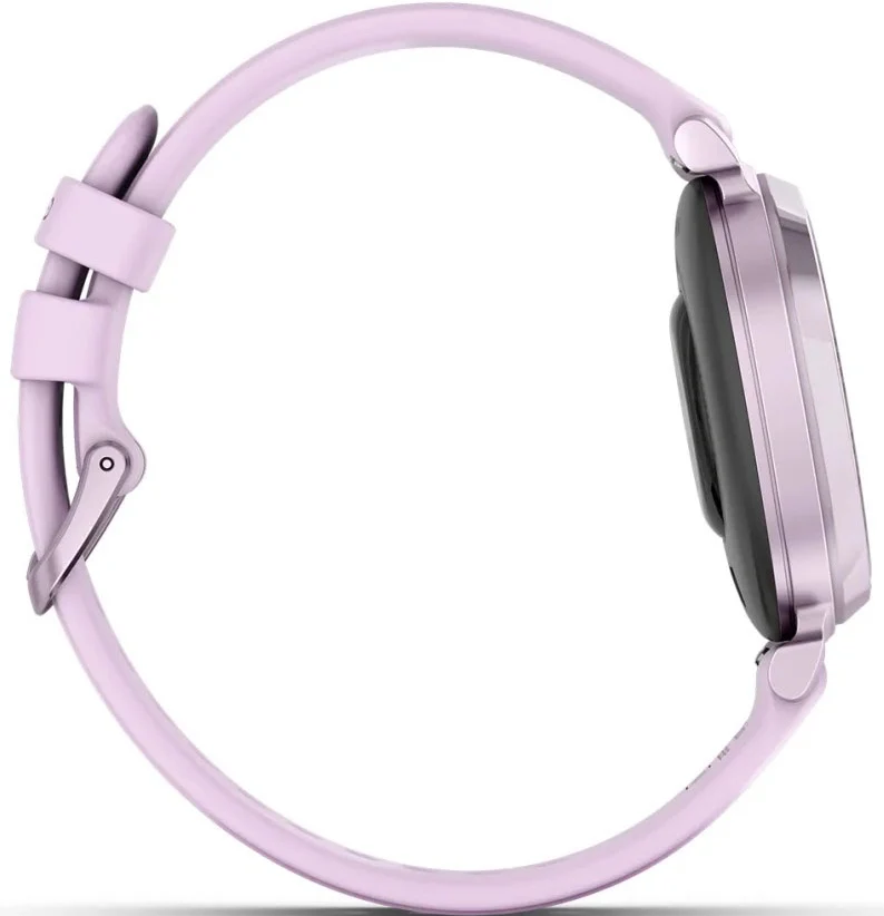 Garmin Lily 2 Metallic Lilac Lilac Silicone Watch - Image 5