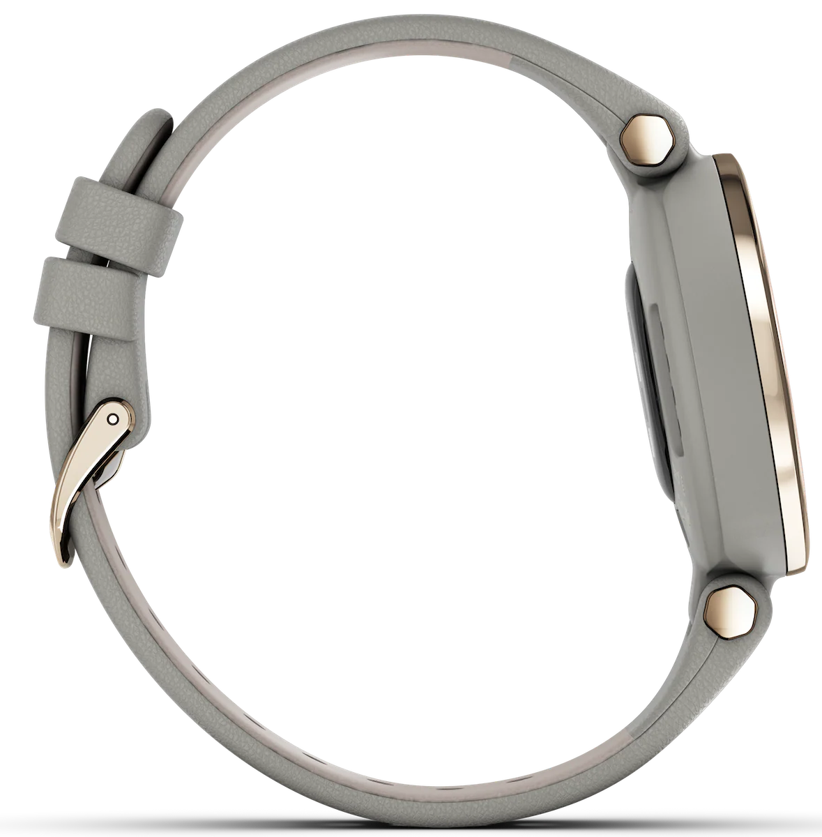 Garmin Watch Lily Cream Gold Case And Italian Leather Band D - Image 7