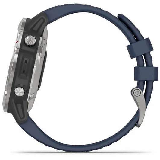 Garmin Watch Quatix 6 Captain GPS Blue Band Smartwatch - Image 4
