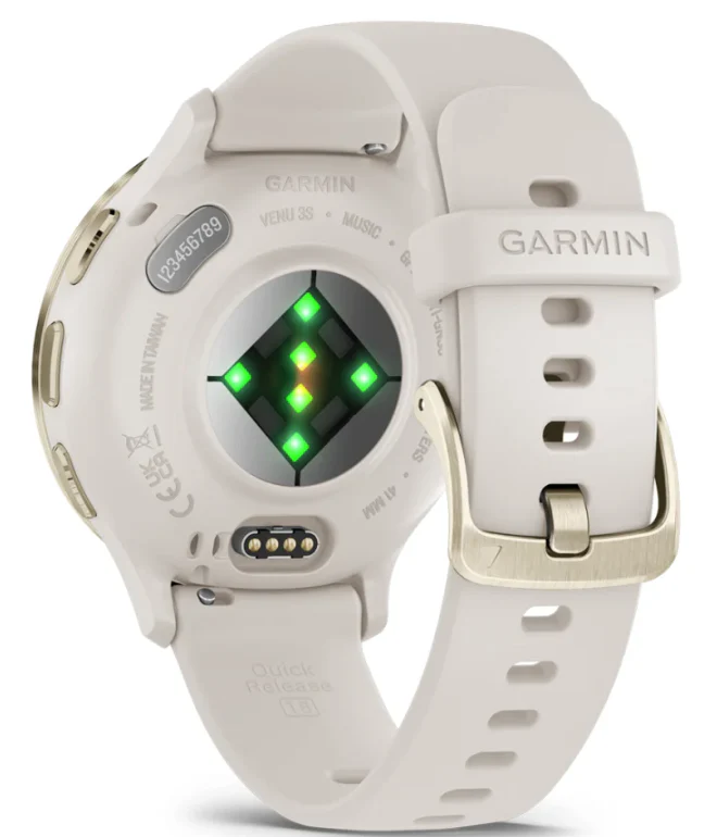 Garmin Venu 3S Soft Gold Smartwatch Watch - Image 4