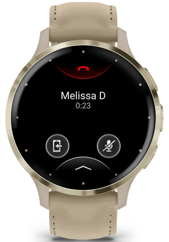 Garmin Venu 3S Soft Gold Smartwatch Watch - Image 5