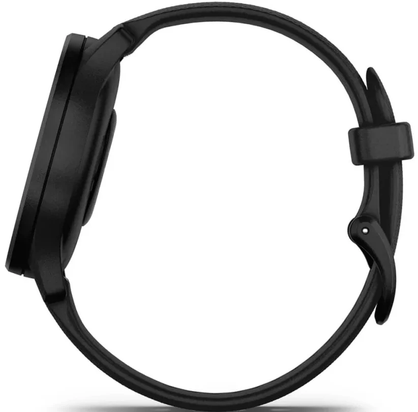 Garmin Vivomove Sport Silicone Band With Slate Accents Watch - Image 7