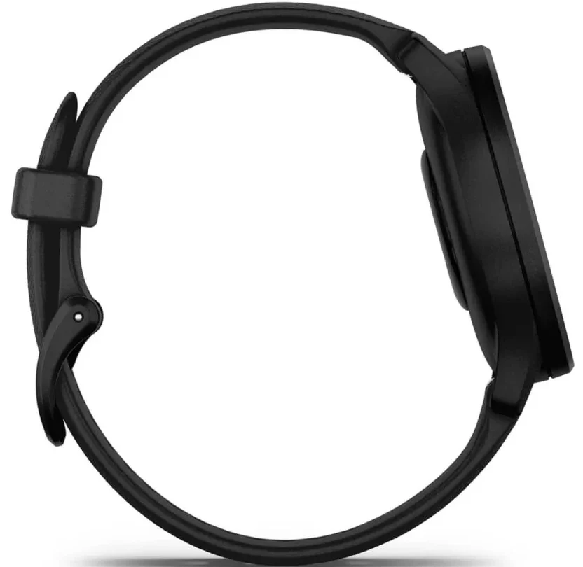 Garmin Vivomove Sport Silicone Band With Slate Accents Watch - Image 8