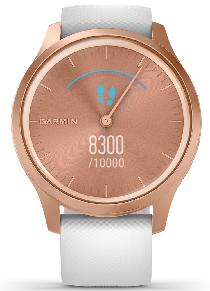 Garmin Vivomove Style Rose Gold Aluminium Case Silicone D - Image 3