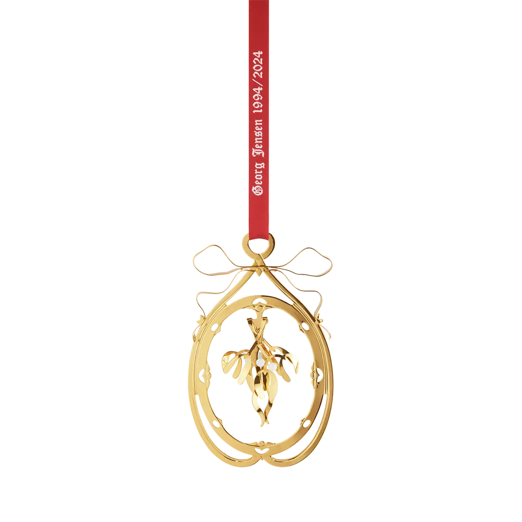 Georg Jensen Christmas Collection 2024 18ct Yellow Gold Plated Christmas Mobile 1994 D