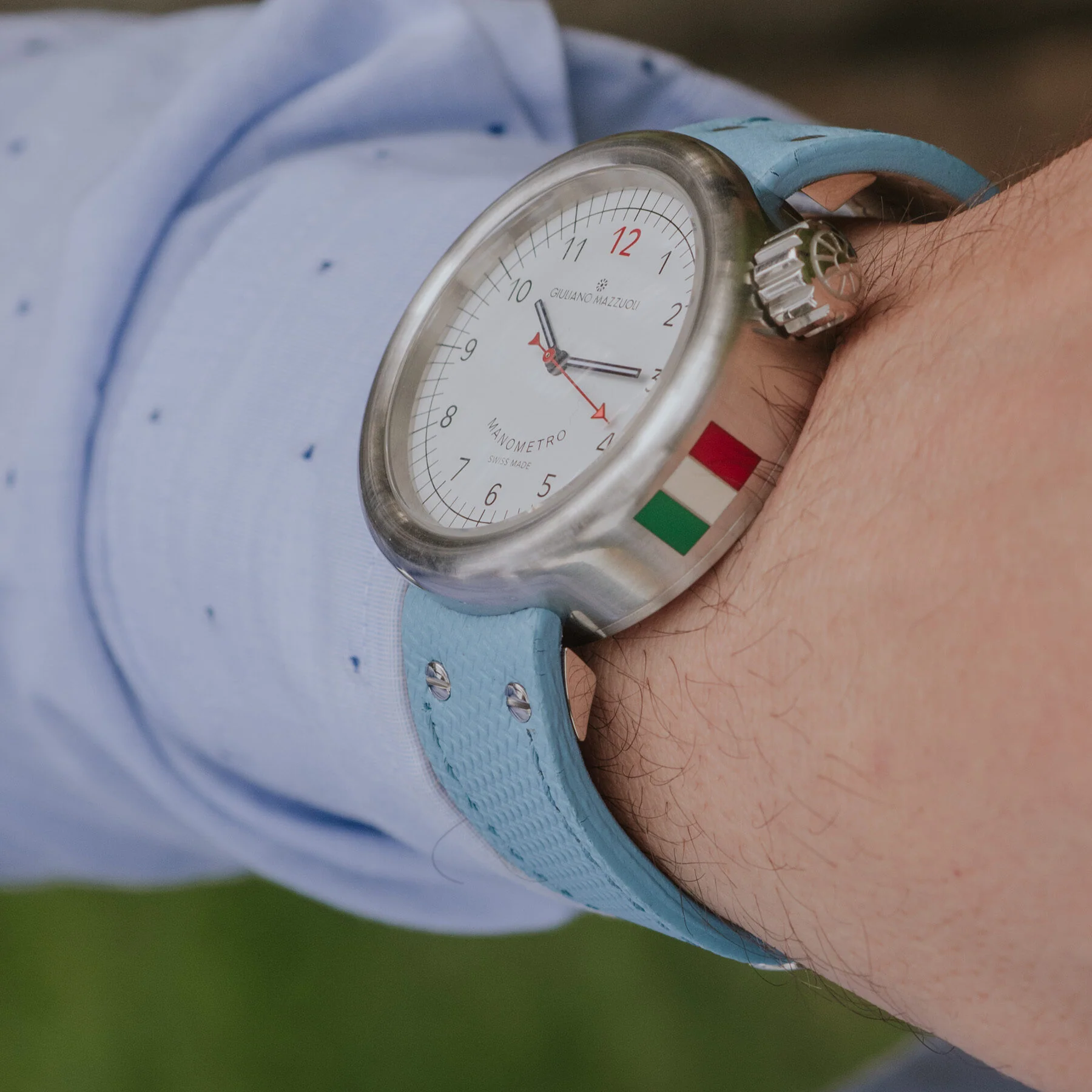 Giuliano Mazzuoli Manometro Italia Rinuova White Limited Edition