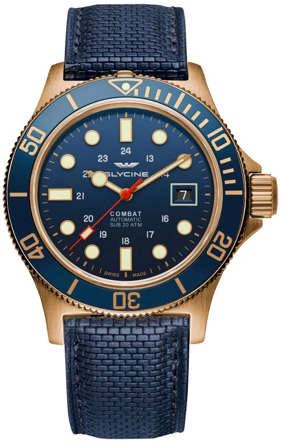 Glycine Watch Combat Sub Bronze