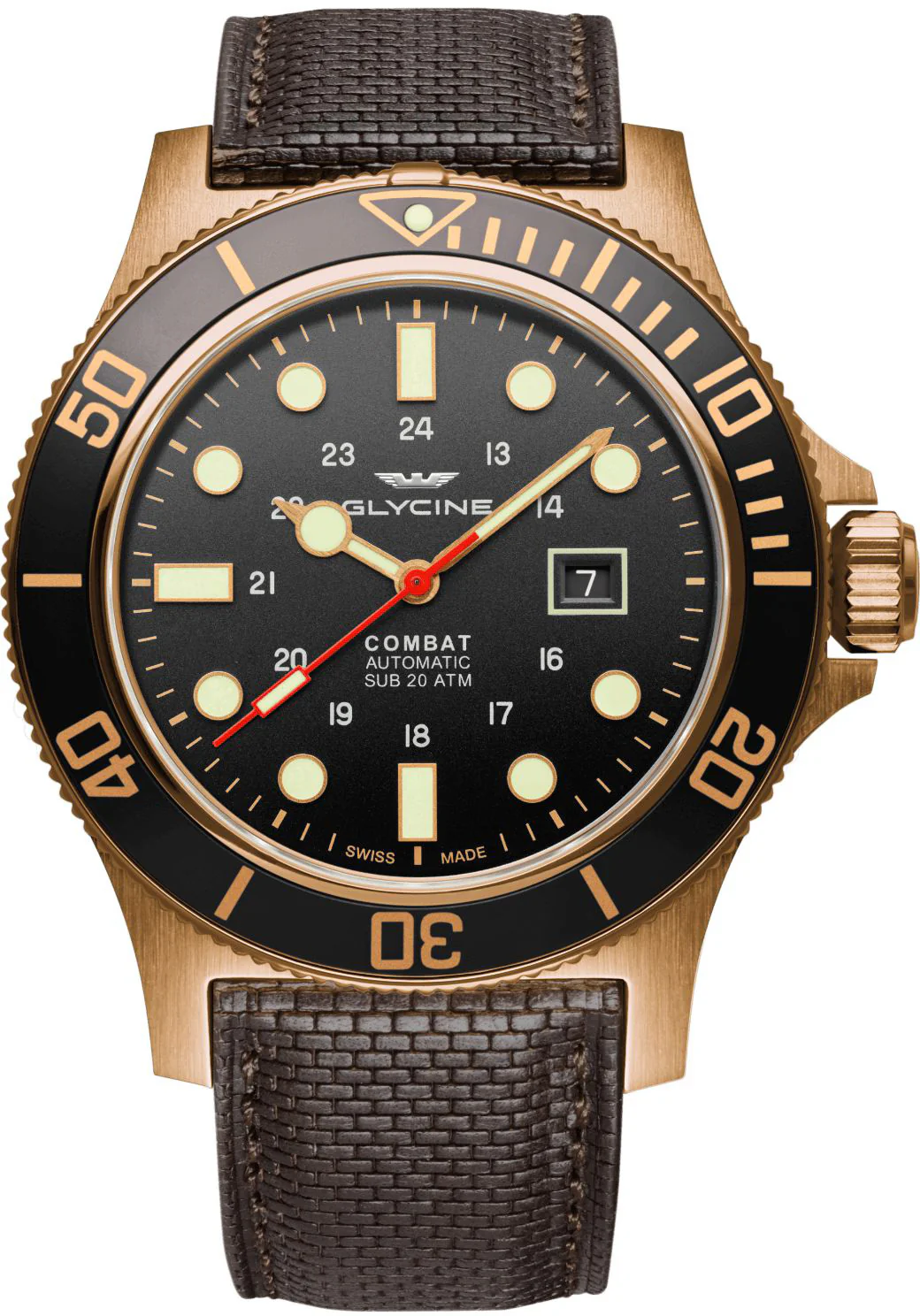 Glycine Watch Combat Sub Bronze