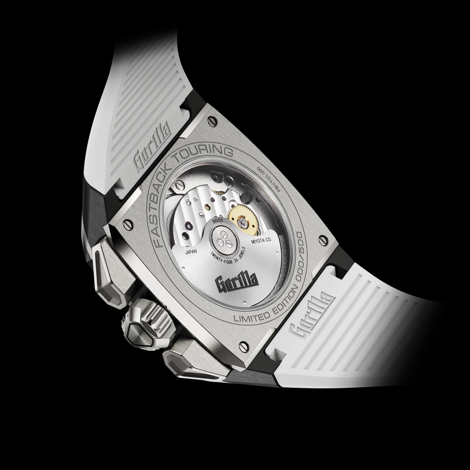 Gorilla Fastback Touring 39 Bianco Aurelia Limited Edition Watch - Image 3
