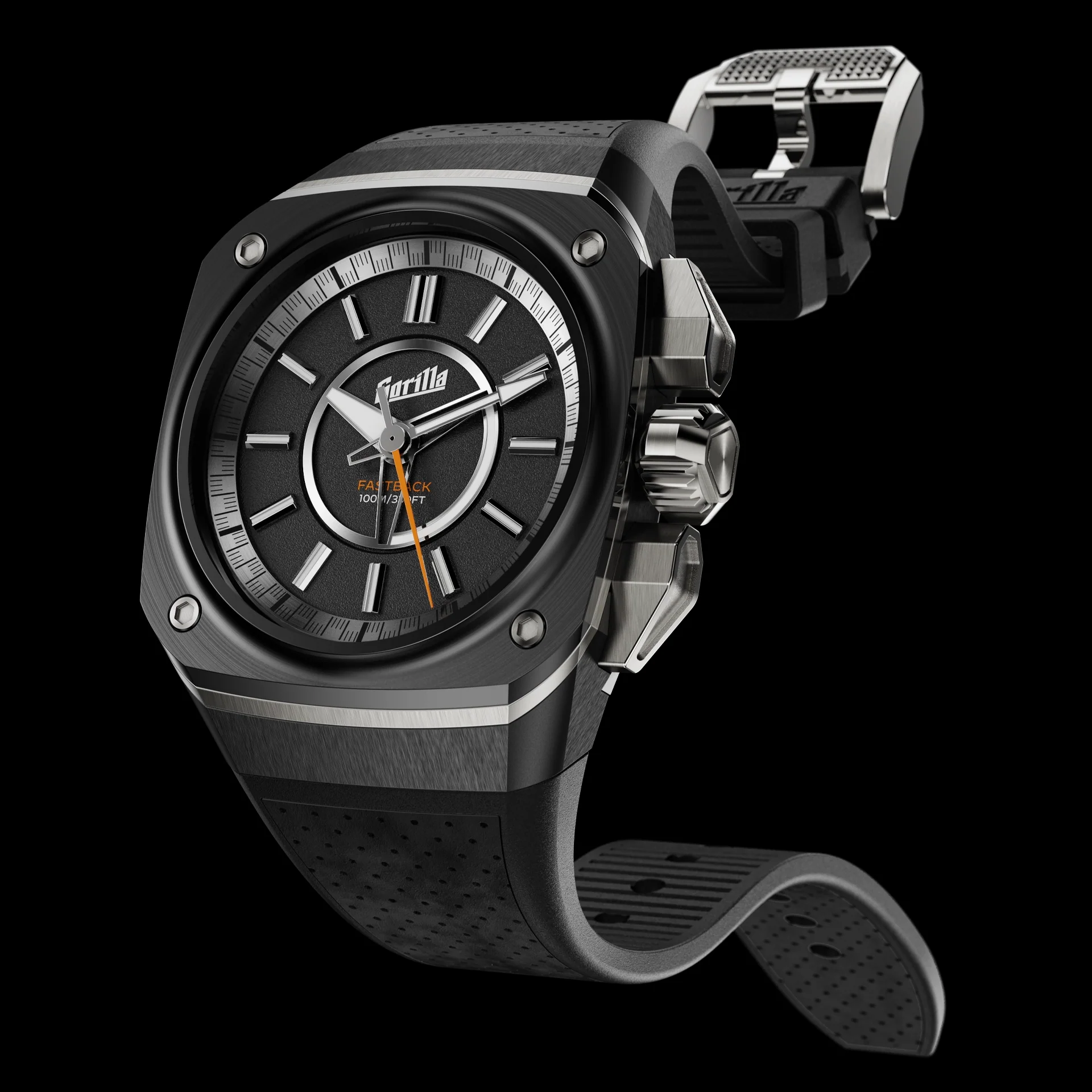 Gorilla Fastback Touring 39 Nero Aurelia Limited Edition Watch - Image 4