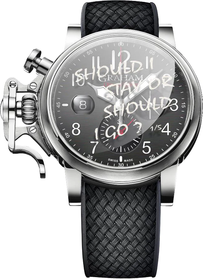 Graham Watch Chronofighter Grand Vintage Graffiti Limited Edition