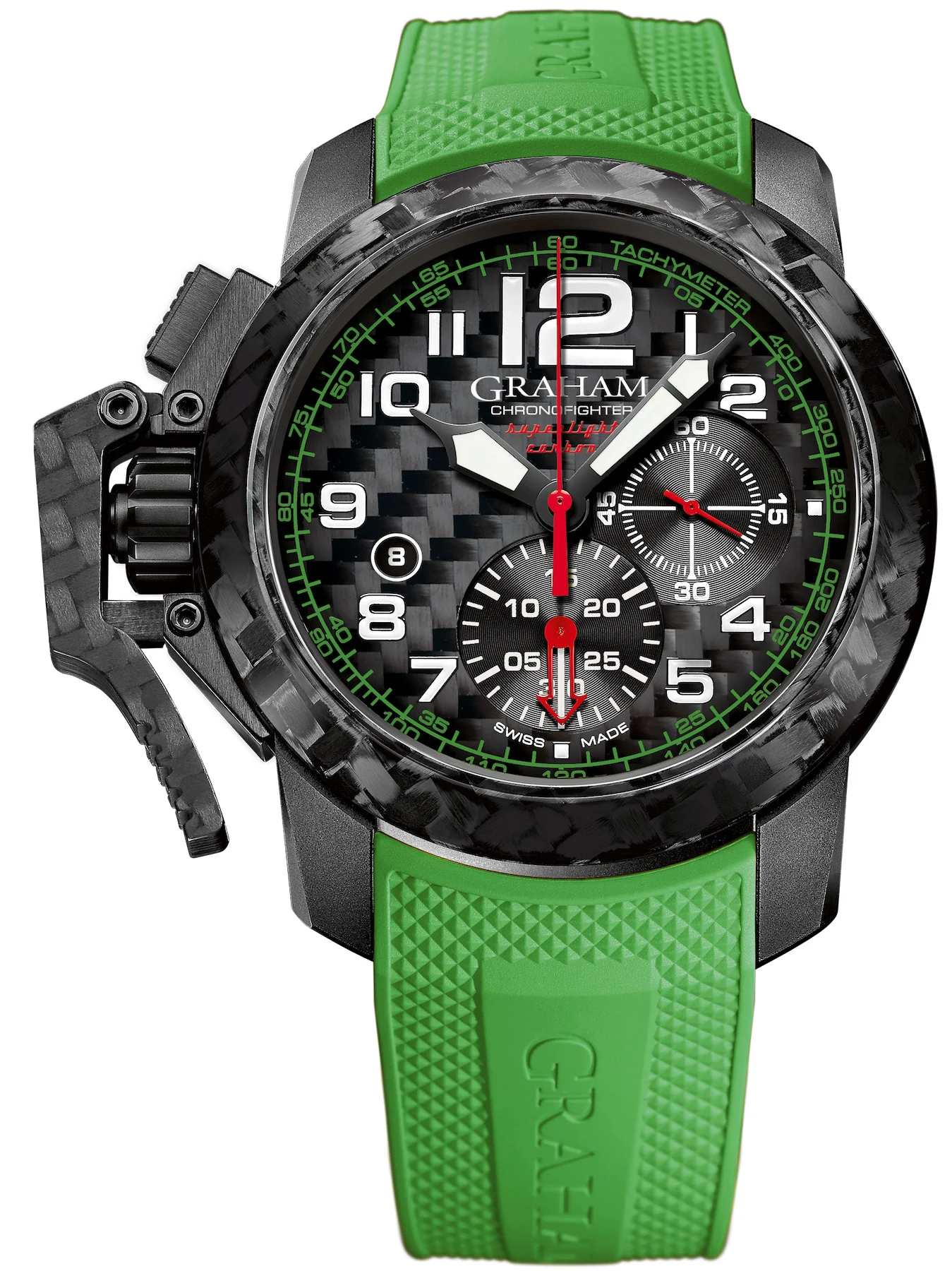 Graham Chronofighter Oversize Superlight Carbon Watch