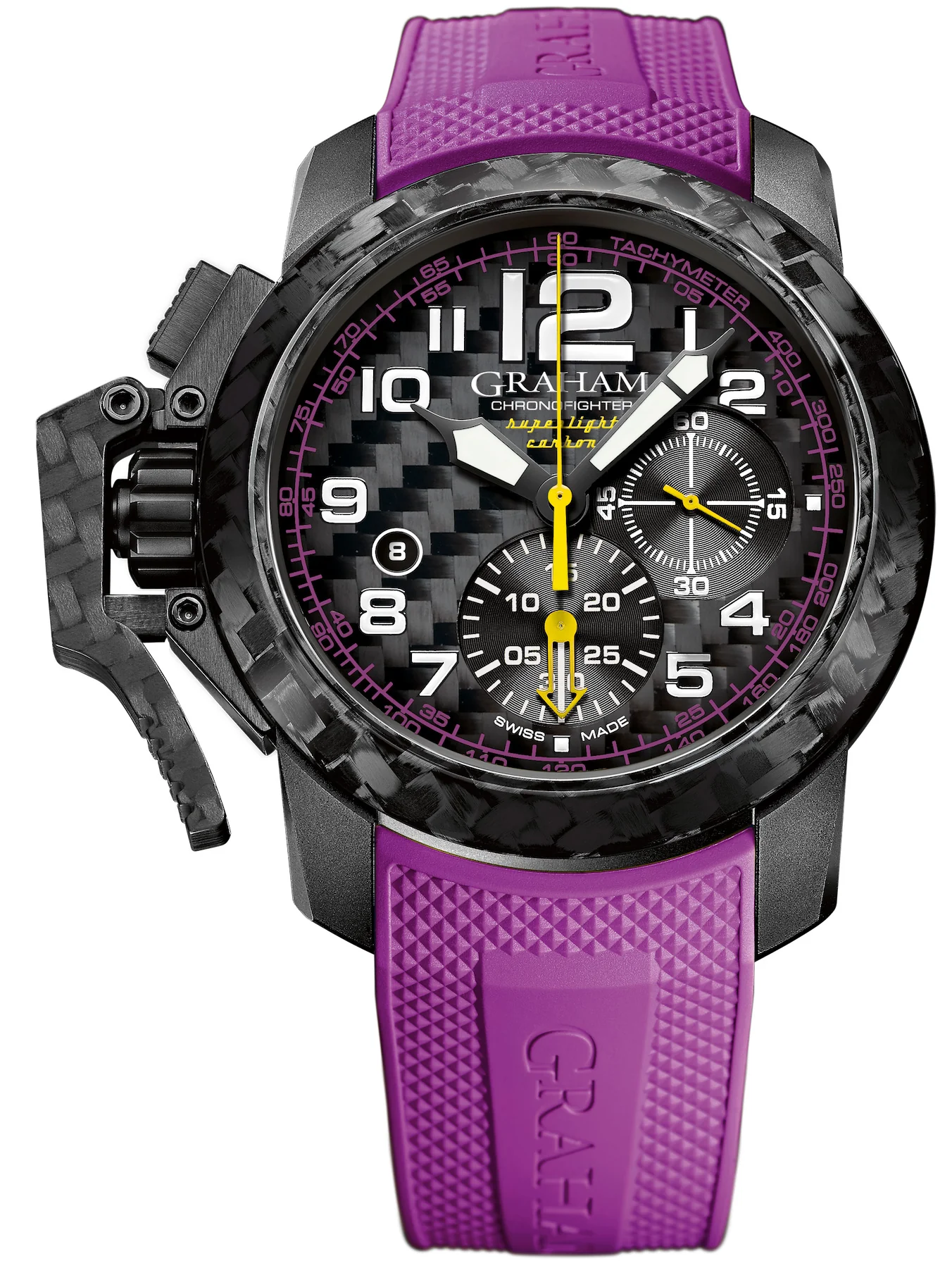 Graham Chronofighter Oversize Superlight Carbon Watch