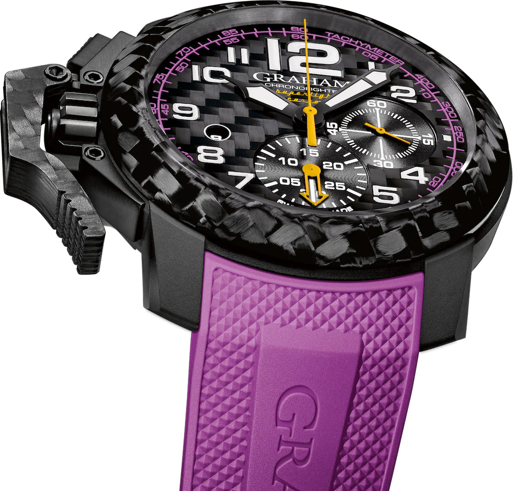 Graham Chronofighter Oversize Superlight Carbon Watch - Image 2